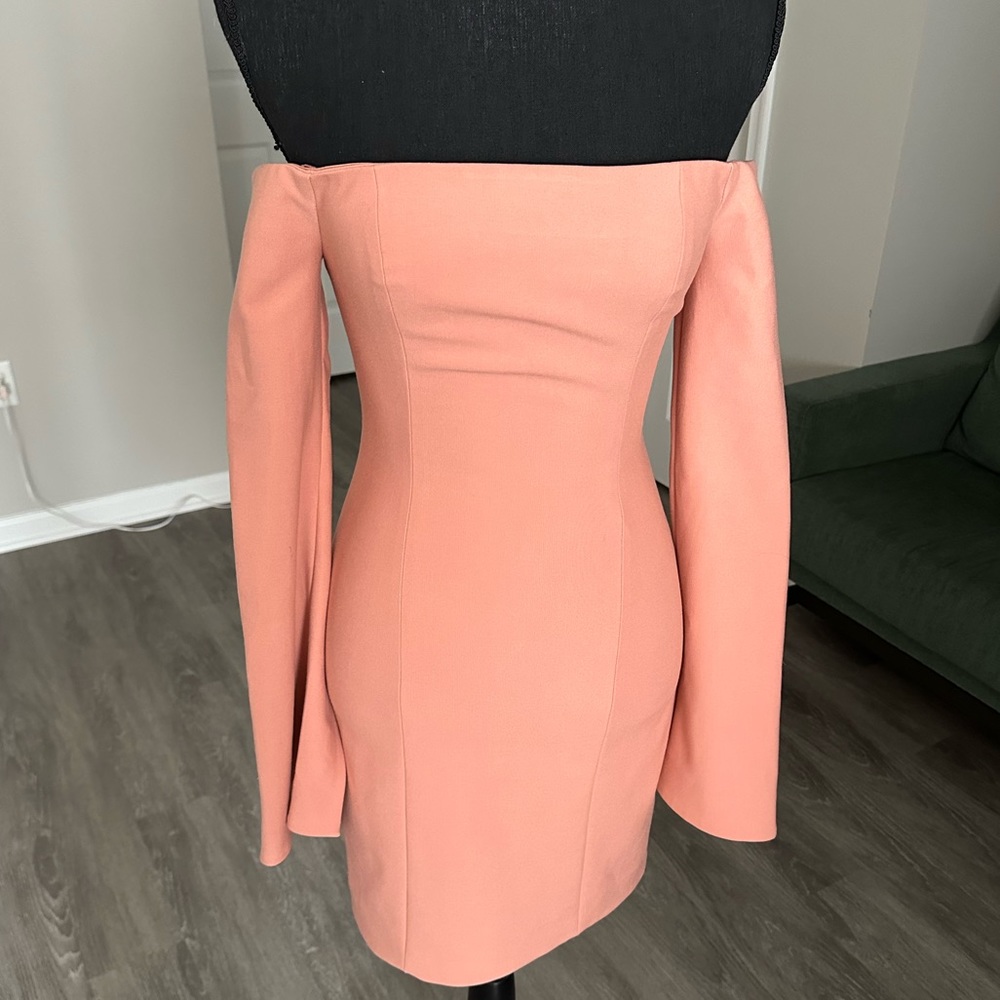 Sexy off the shoulder Cinq a Sept dress